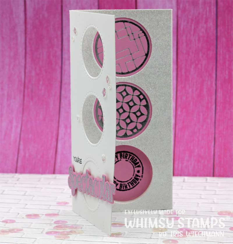 **NEW Mini Slim Tri-Fold Die Set - Whimsy Stamps