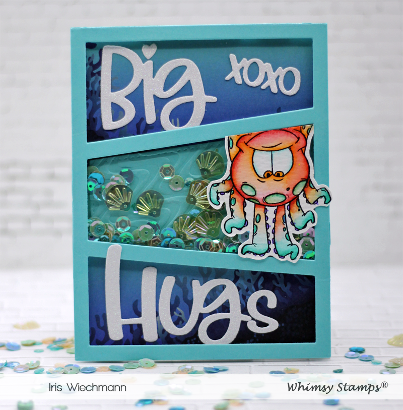 **NEW Slimline Paper Pack - Under the Sea - Whimsy Stamps