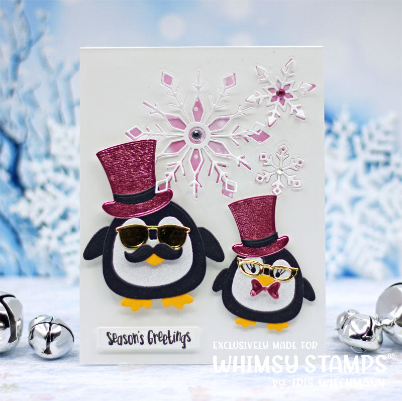 Penguin Pals Die Set - Whimsy Stamps