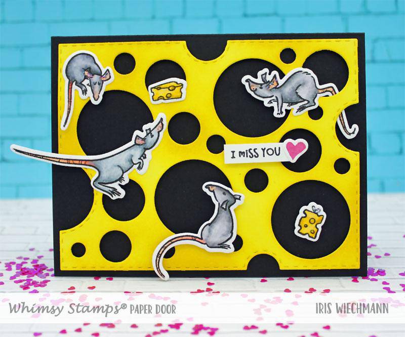 Say Cheese Clear Stamps - Whimsy Stamps