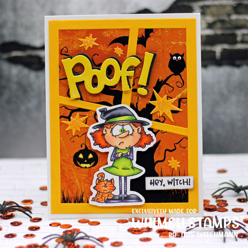 **NEW Poof! Word Die Set - Whimsy Stamps