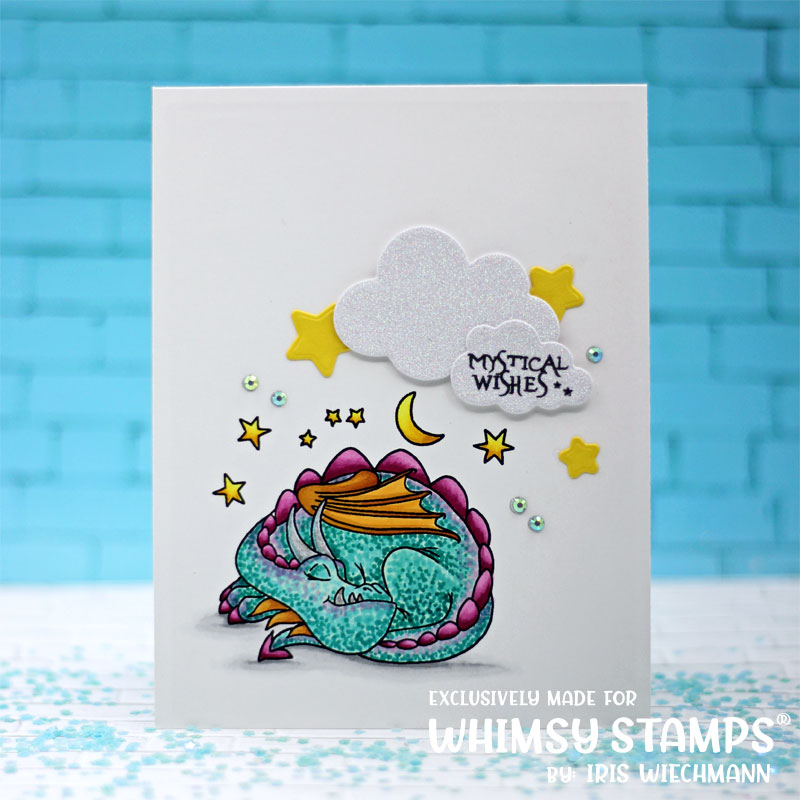 **NEW Wizard in Training Clear Stamps - Whimsy Stamps