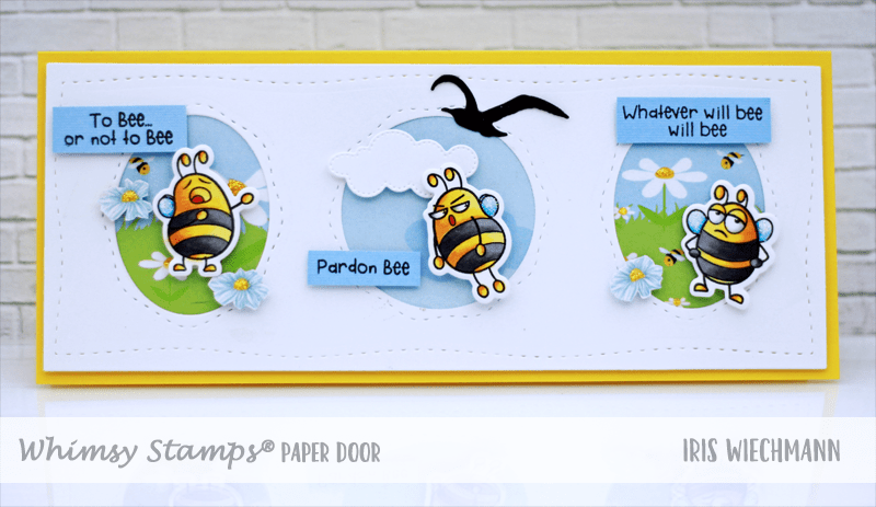 6x6 Paper Pack - Bizzy Bees - Whimsy Stamps