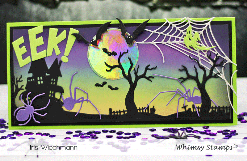 EEK! Word and Shadow Die Set - Whimsy Stamps