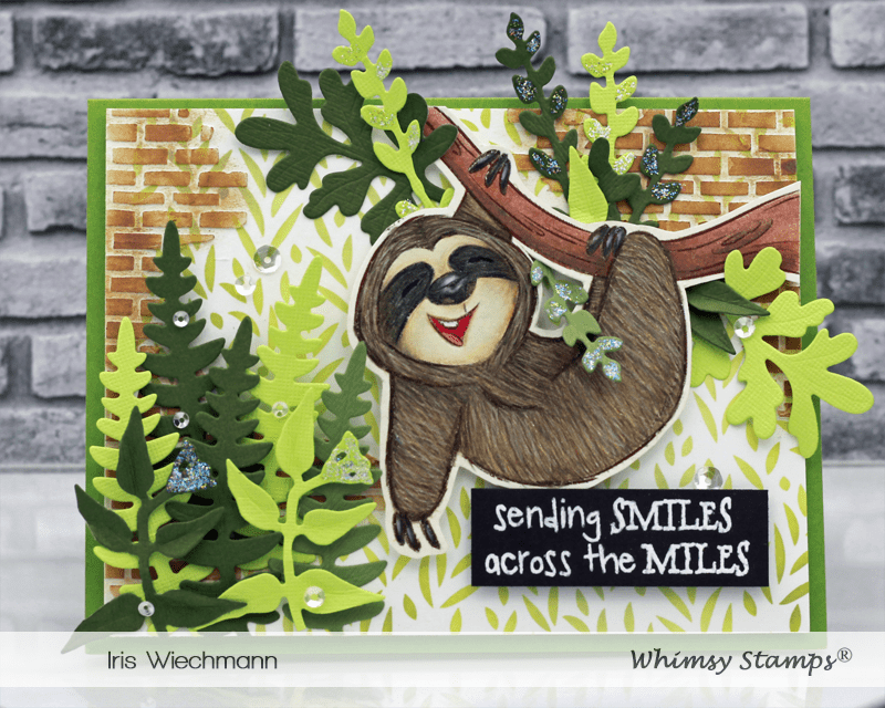 Sloth - Digital Stamp - Whimsy Stamps