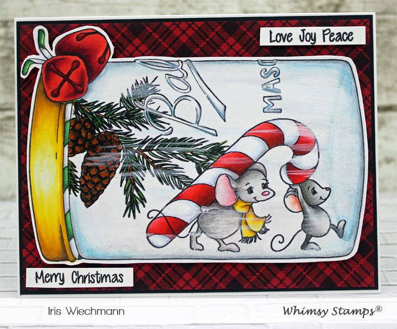 Very Mice Christmas Clear Stamps - Whimsy Stamps