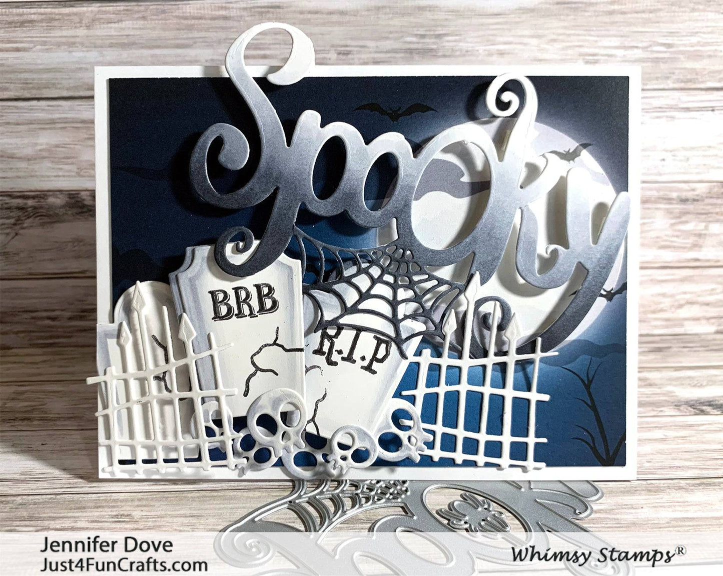 Grave Epitaphs Clear Stamps - Whimsy Stamps