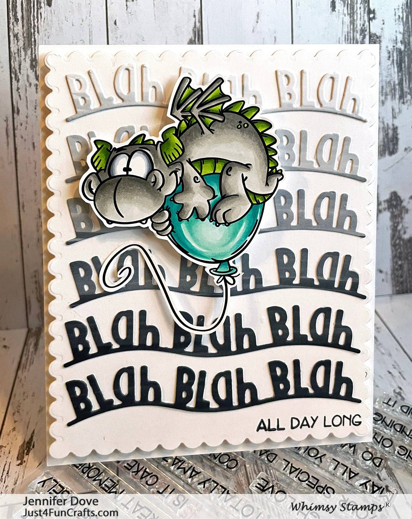 Dragon New Year Clear Stamps - Whimsy Stamps