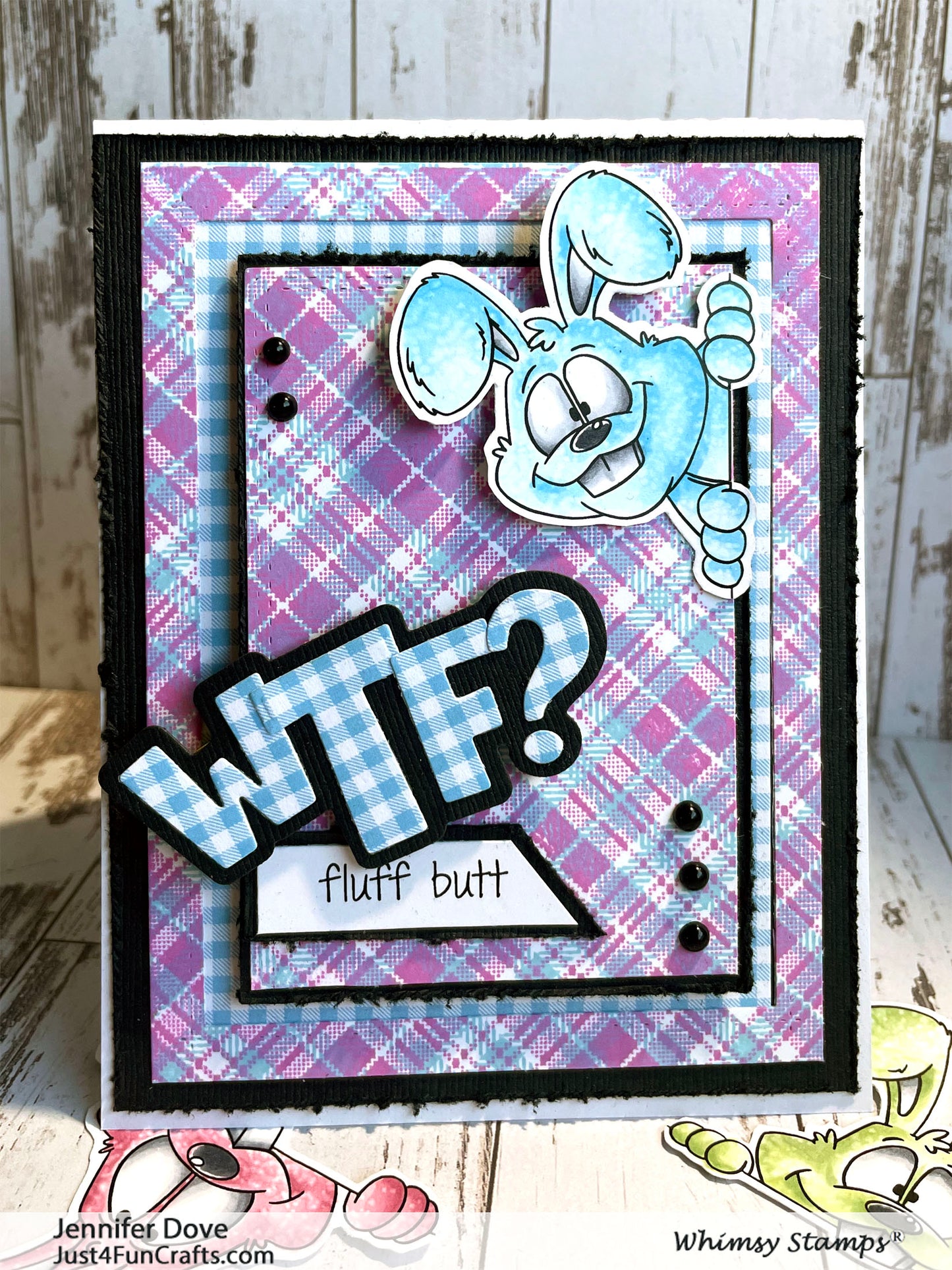 **NEW Fluff Butt Clear Stamps - Whimsy Stamps