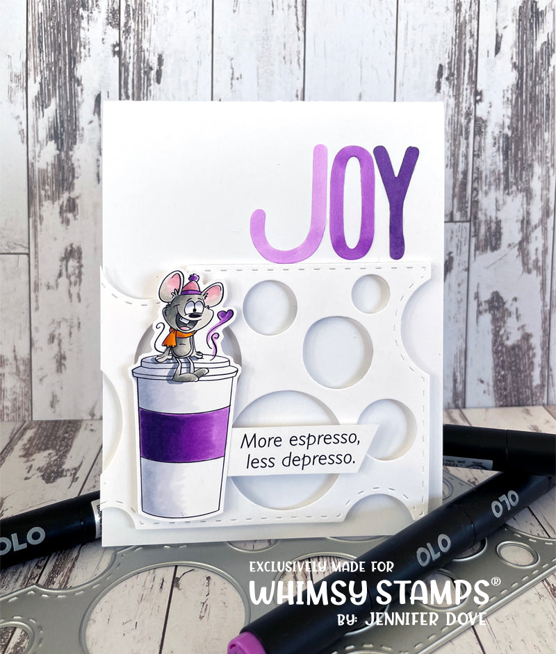 Peace Love Joy Die Set - Whimsy Stamps