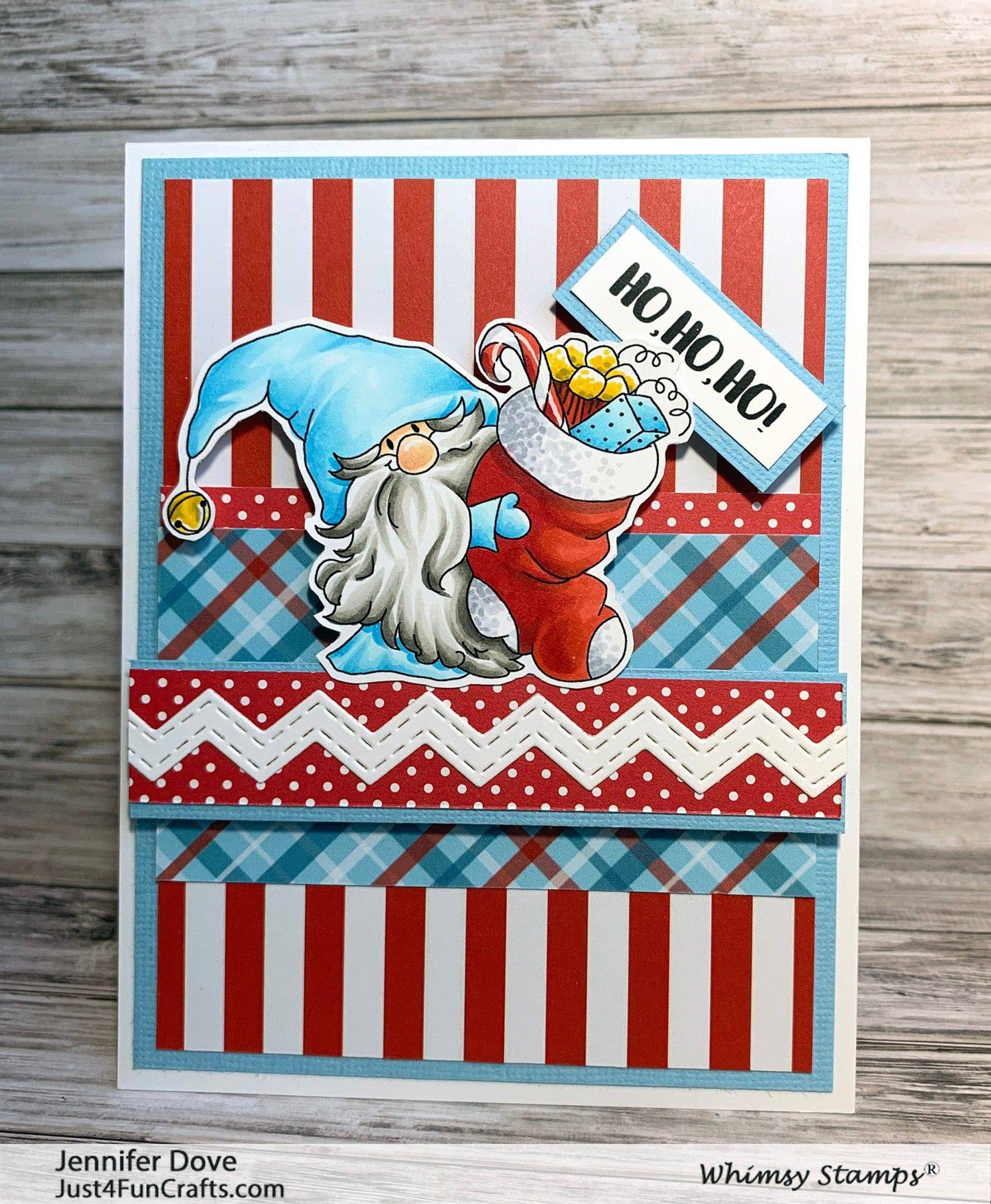 Gnome for the Holidays Clear Stamps - Whimsy Stamps