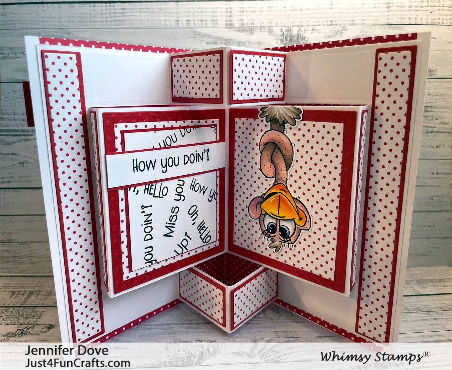 Hey Ostrich Clear Stamps - Whimsy Stamps