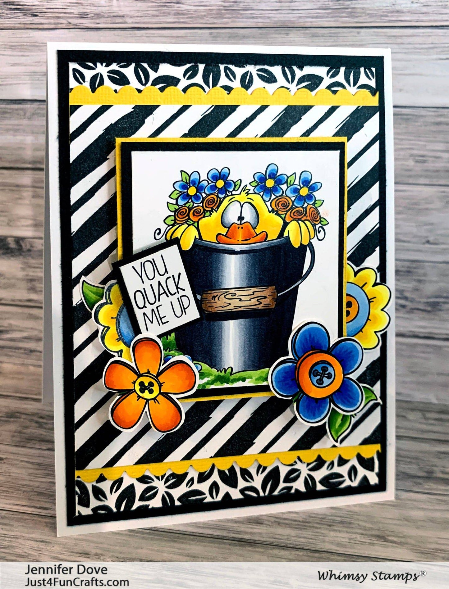 Lucky Ducky Clear Stamps - Whimsy Stamps