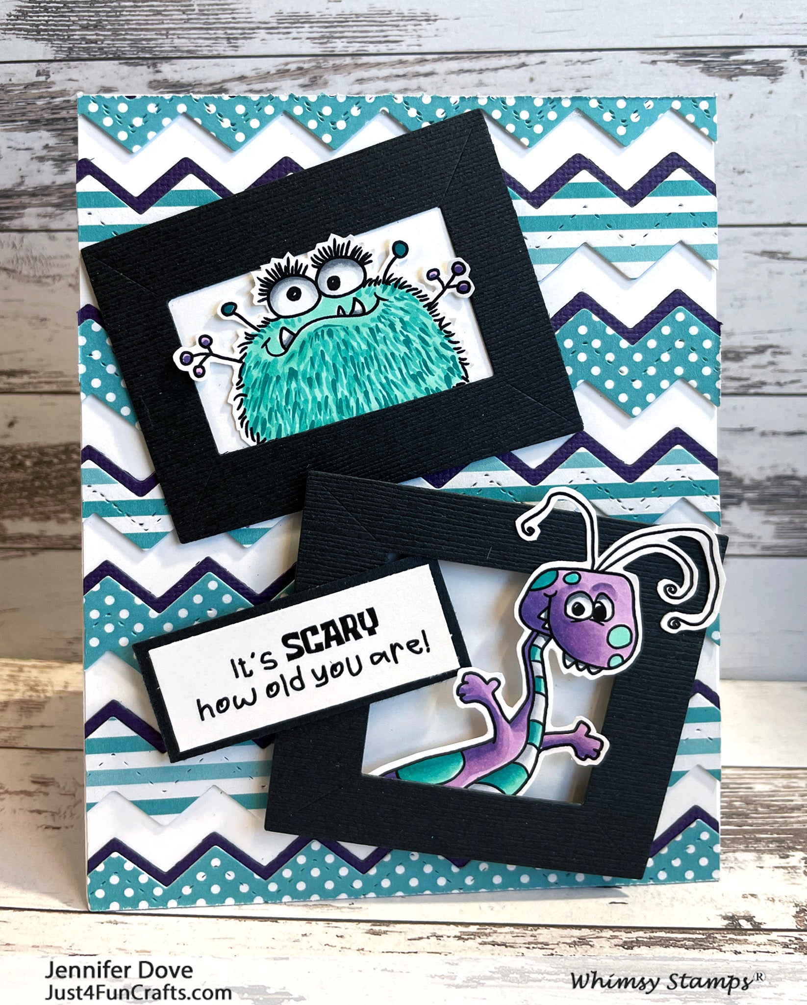 Funky Frames Die Set - Whimsy Stamps