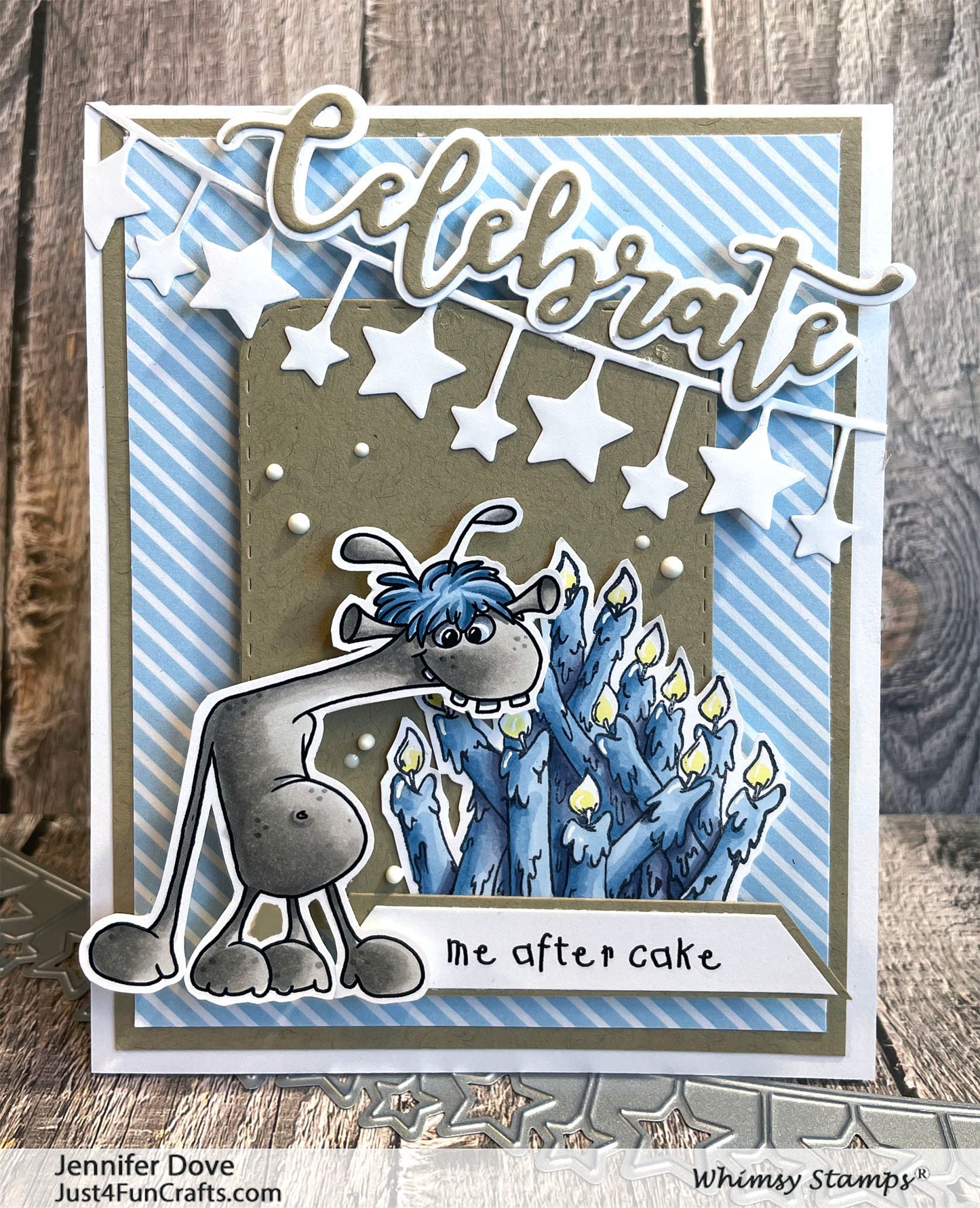 **NEW Monster Moods Clear Stamps - Whimsy Stamps