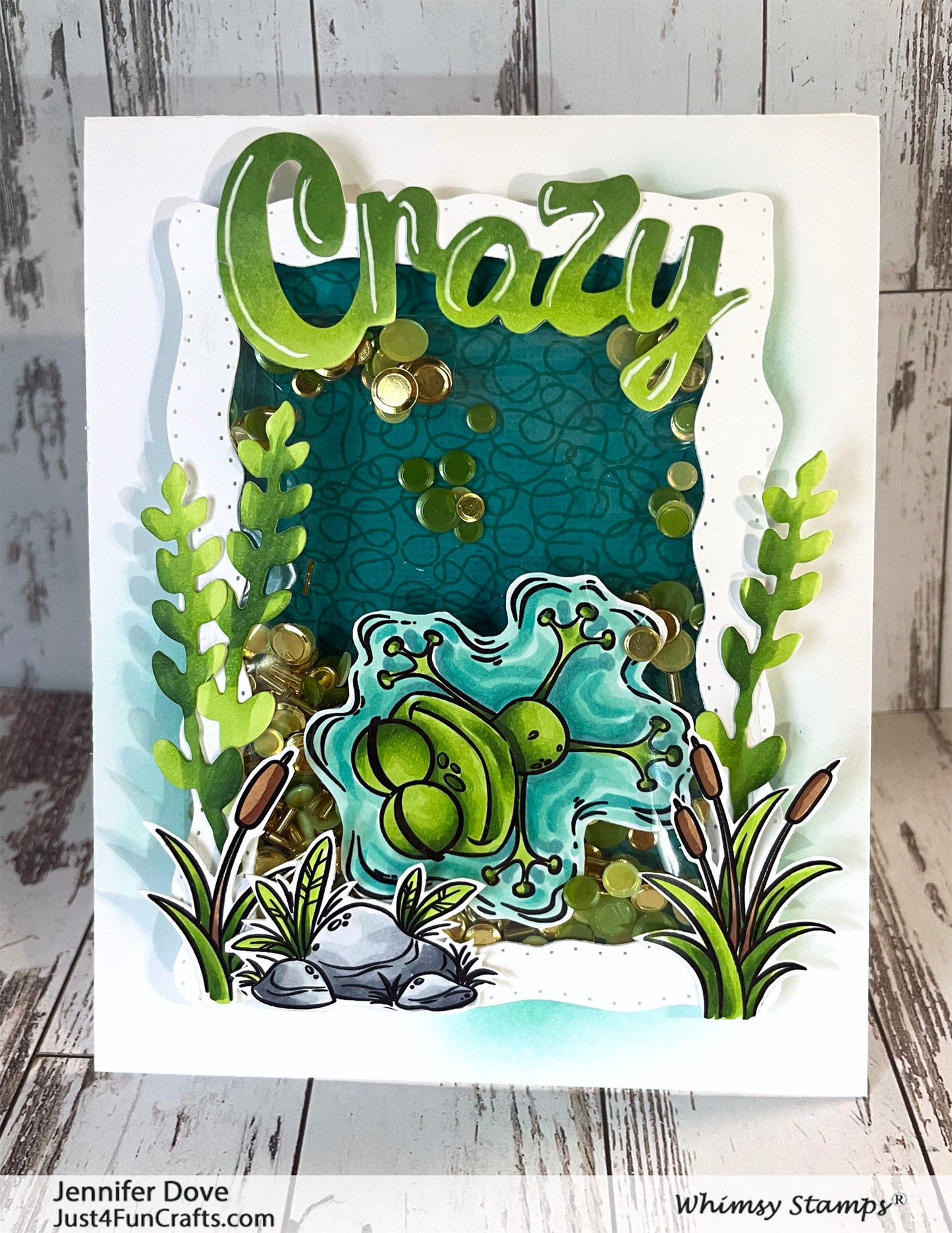 **NEW Toadally Awesome Clear Stamps - Whimsy Stamps