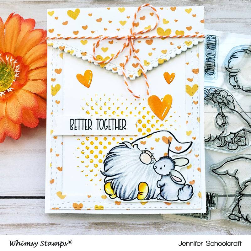 Gnome Think Spring Clear Stamps - Whimsy Stamps