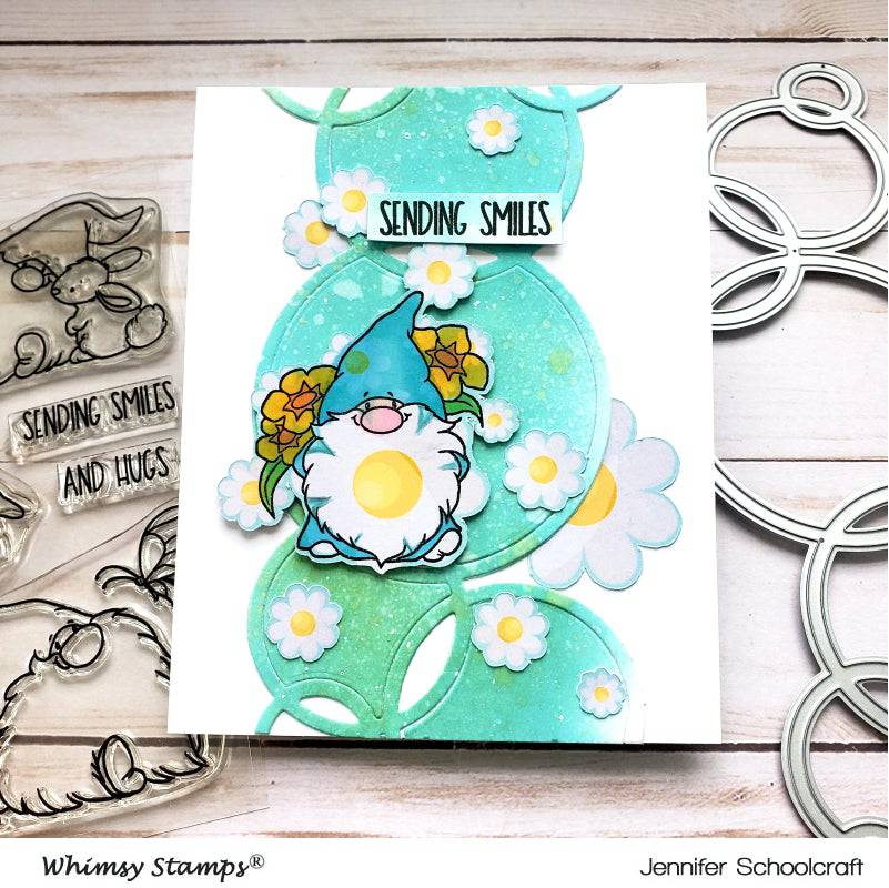 Gnome Think Spring Clear Stamps - Whimsy Stamps