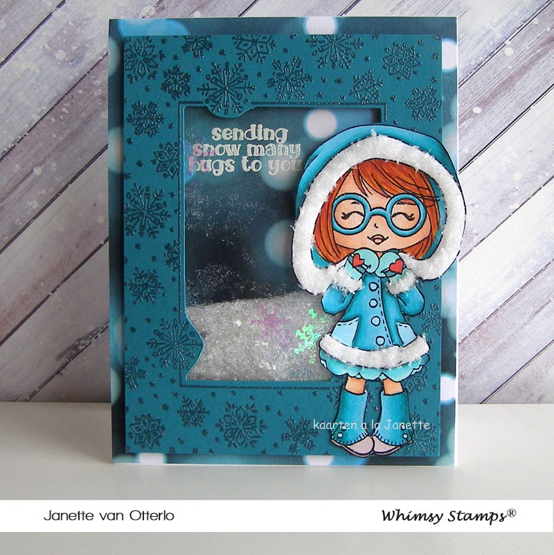 Jr Hatter Jacie - Digital Stamp - Whimsy Stamps