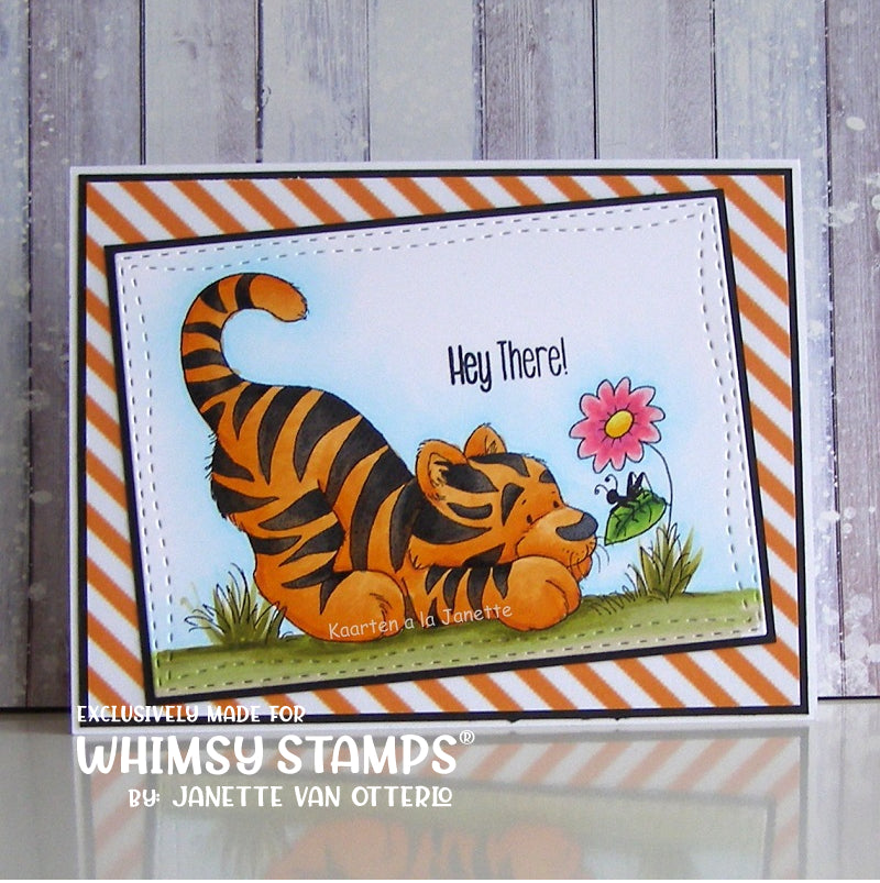 Playful Tiger - Digital Stamp - Whimsy Stamps