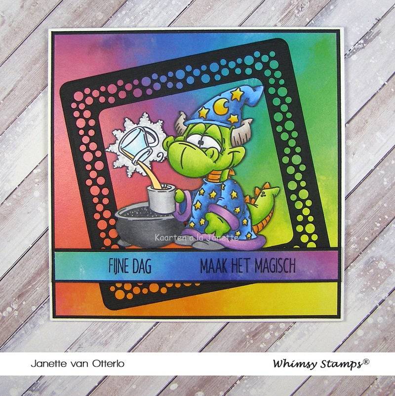 Wizard Dragon - Digital Stamp - Whimsy Stamps