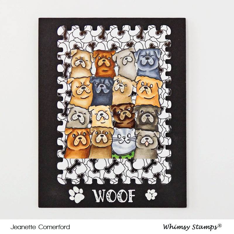 Extreme Postage Die Set - Whimsy Stamps