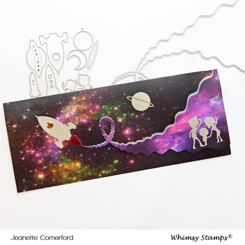 Slimline Paper Pack - Nebula - Whimsy Stamps