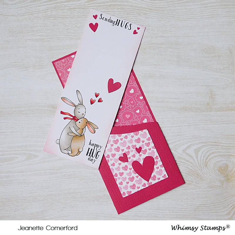 Slimline Scalloped Edge Pocket Die Set - Whimsy Stamps