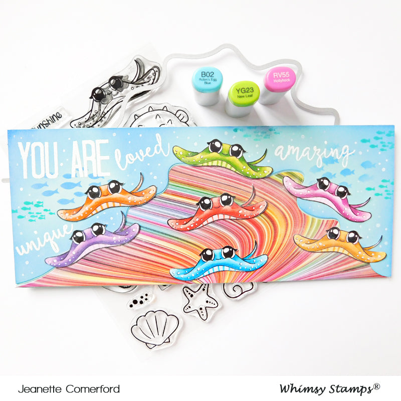 **NEW Under the Sea Clear Stamps - Whimsy Stamps