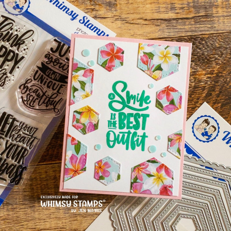 Positives Clear Stamps - Whimsy Stamps