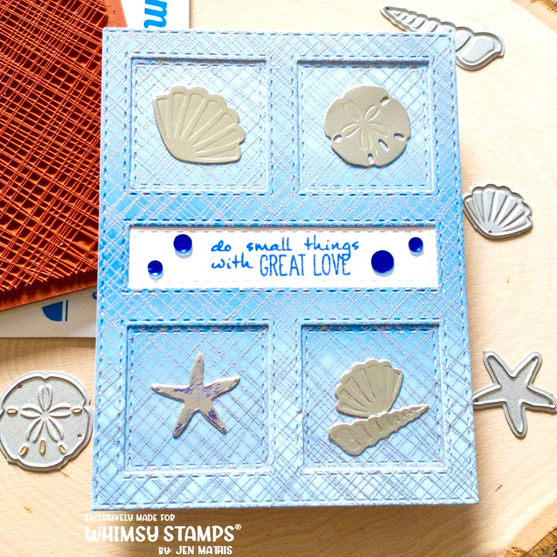 Build-an-Ocean Die Set - Whimsy Stamps