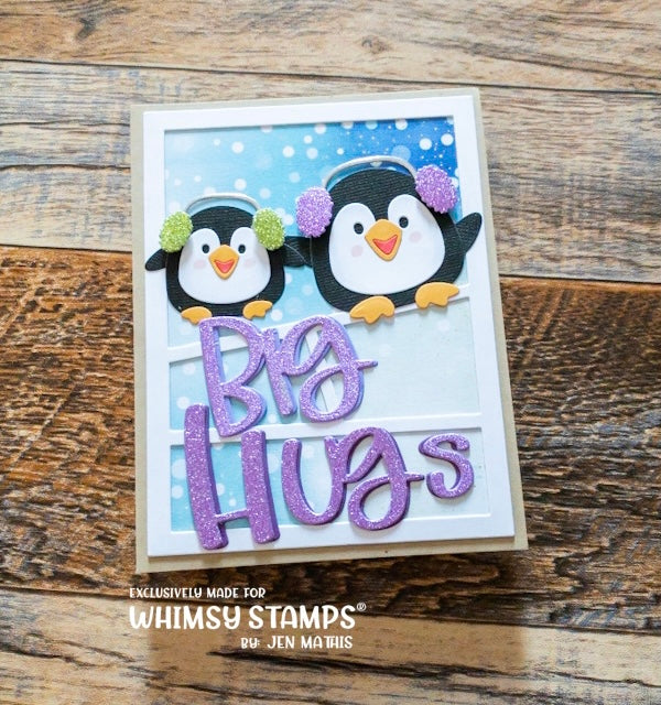 Penguin Pals Die Set - Whimsy Stamps