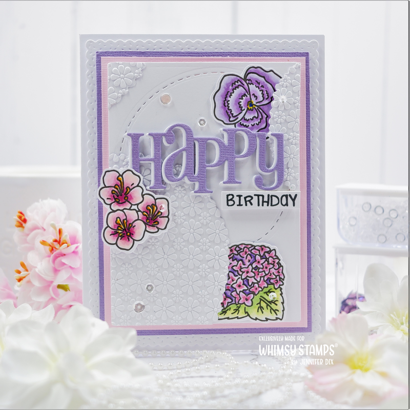 **NEW Boho Basic Stitches Die Set - Whimsy Stamps