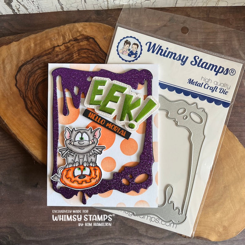 **NEW Drippy Frame Die - Whimsy Stamps