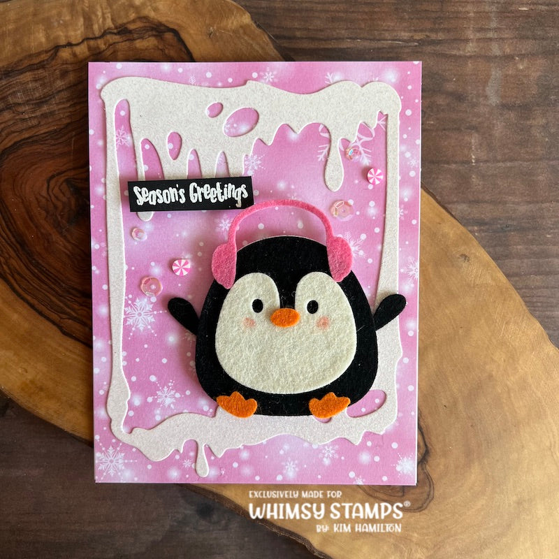 **NEW Penguin Pals Die Set - Whimsy Stamps