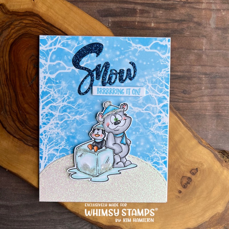 **NEW Polar Opposites Clear Stamps - Whimsy Stamps