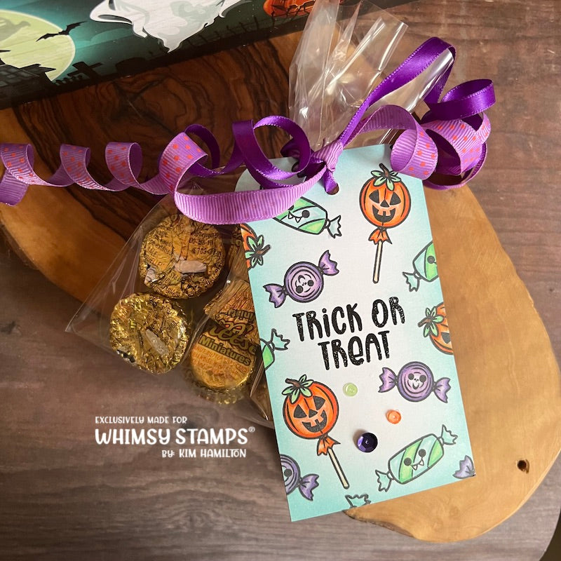 **NEW Trick or Treat Kids Clear Stamps - Whimsy Stamps