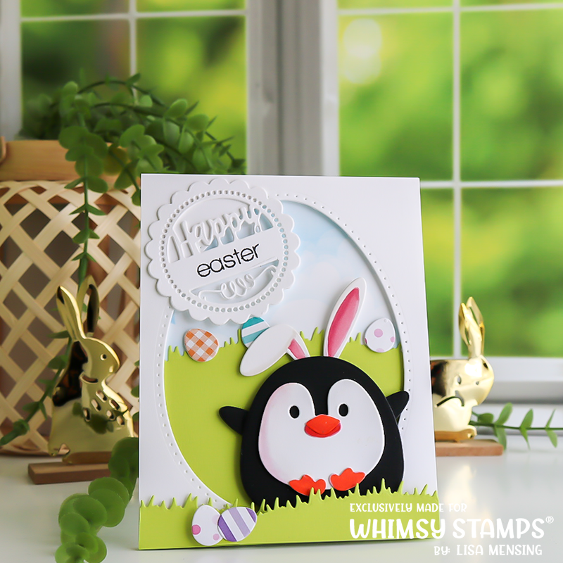 **NEW Penguin Pals Pretend Die Set - Whimsy Stamps