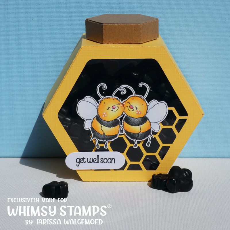 Bee Happy - Digital Stamp - Whimsy Stamps