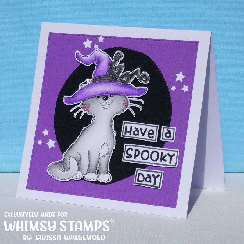 Cat Witch - Digital Stamp - Whimsy Stamps