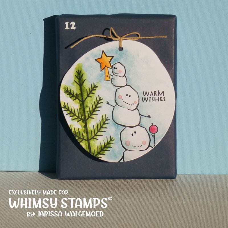 Snowball Family Clear Stamps - Whimsy Stamps