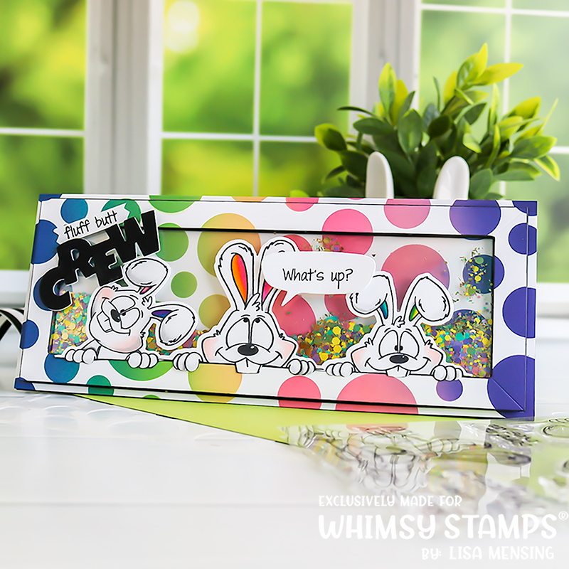 **NEW Dotty - 6x9 Stencil - Whimsy Stamps