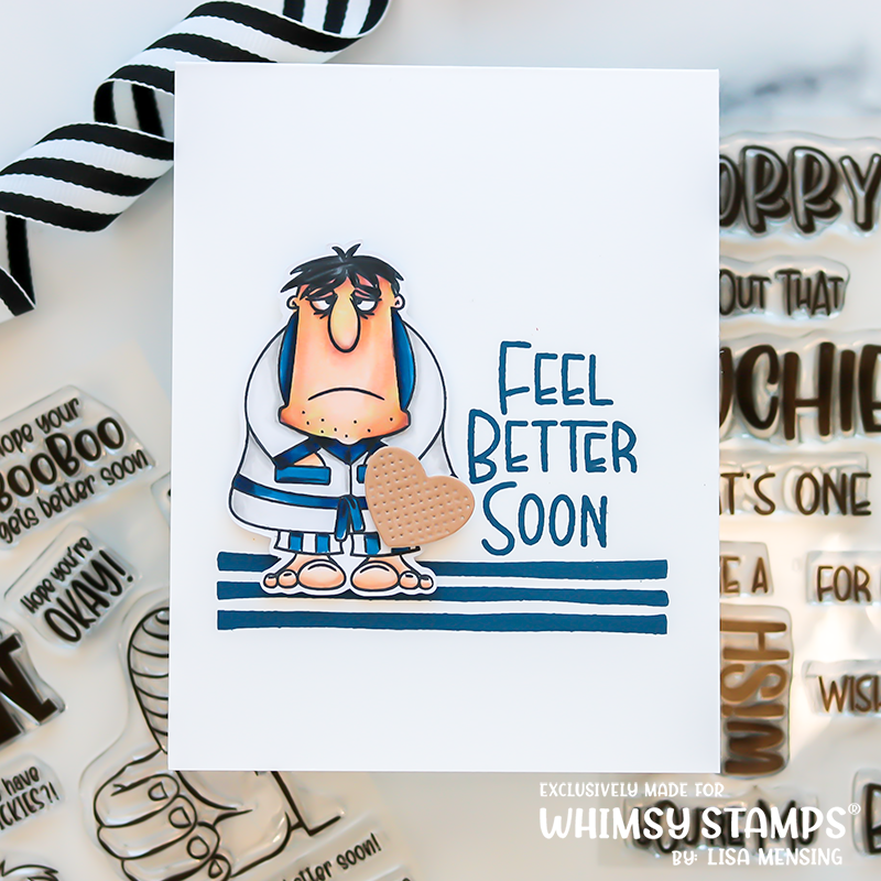 **NEW Big BooBoo Clear Stamps - Whimsy Stamps