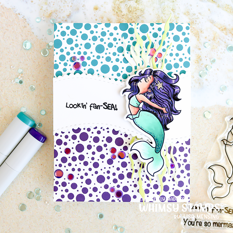 **NEW Mermaid Moments Clear Stamps - Whimsy Stamps