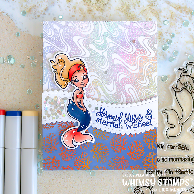 **NEW Mermaid Moments Clear Stamps - Whimsy Stamps