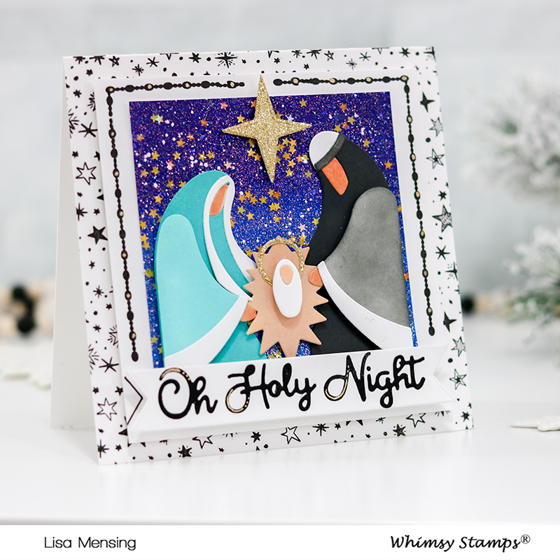 **NEW Oh Holy Night Die Set - Whimsy Stamps