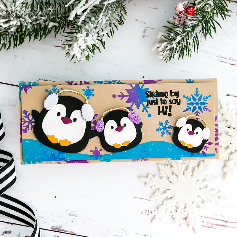 **NEW Penguin Pals Die Set - Whimsy Stamps