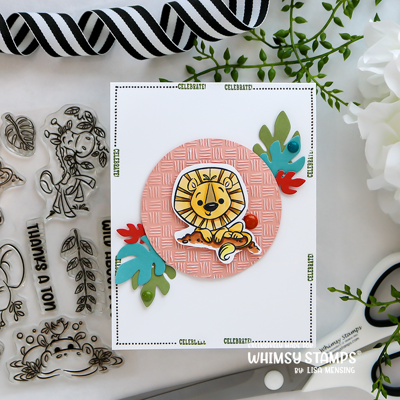 **NEW Jungle Frames Die Set - Whimsy Stamps