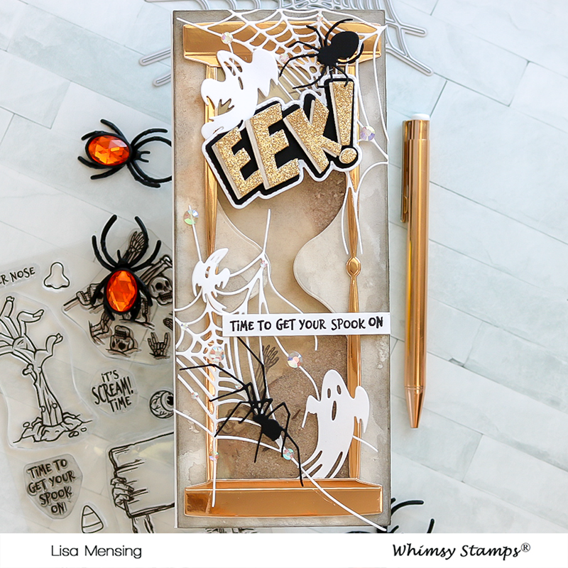 EEK! Word and Shadow Die Set - Whimsy Stamps