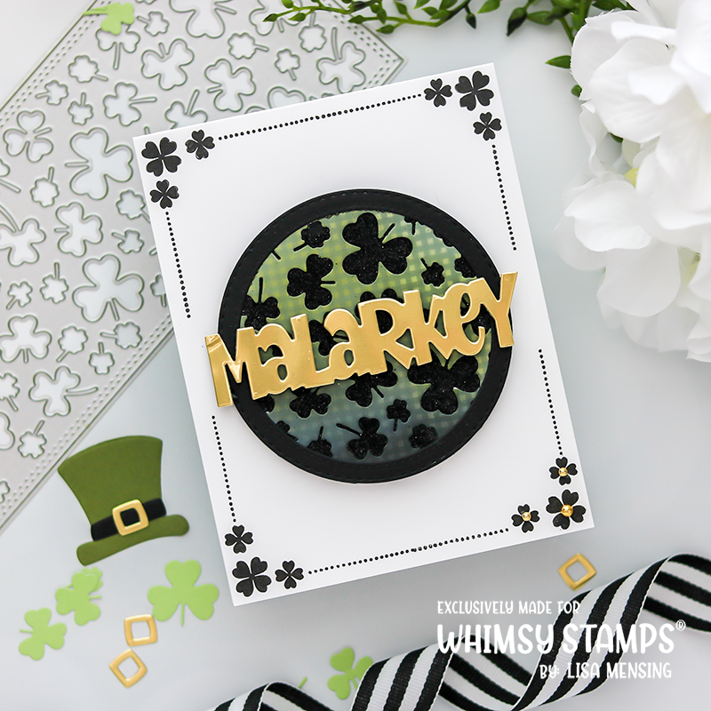 **NEW Malarkey Word Die Set - Whimsy Stamps